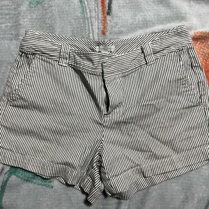 New York & Company pinstripe shorts